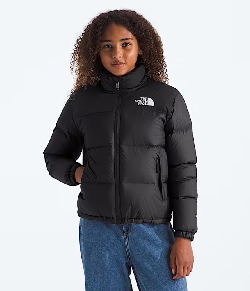 The North Face - 1996 Retro Nuptse Jacket - Teen - Tnf Blk/Tnf Blk
