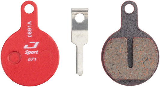 Jagwire - Mountain Sport Semi-Metallic Disc Brake Pads for Tektro Lyra, IOX