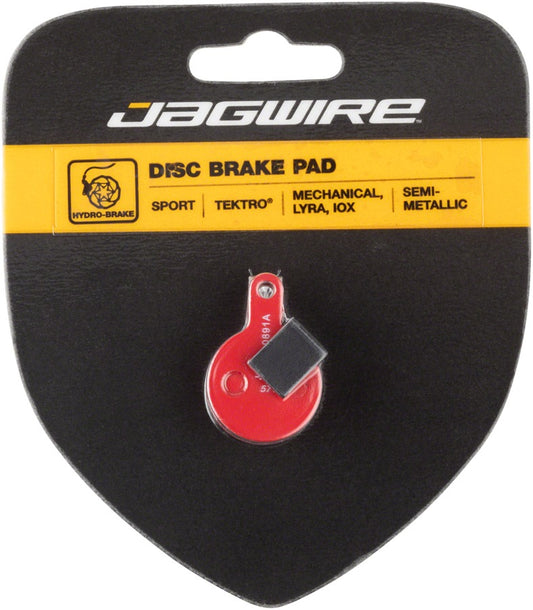 Jagwire - Mountain Sport Semi-Metallic Disc Brake Pads for Tektro Lyra, IOX