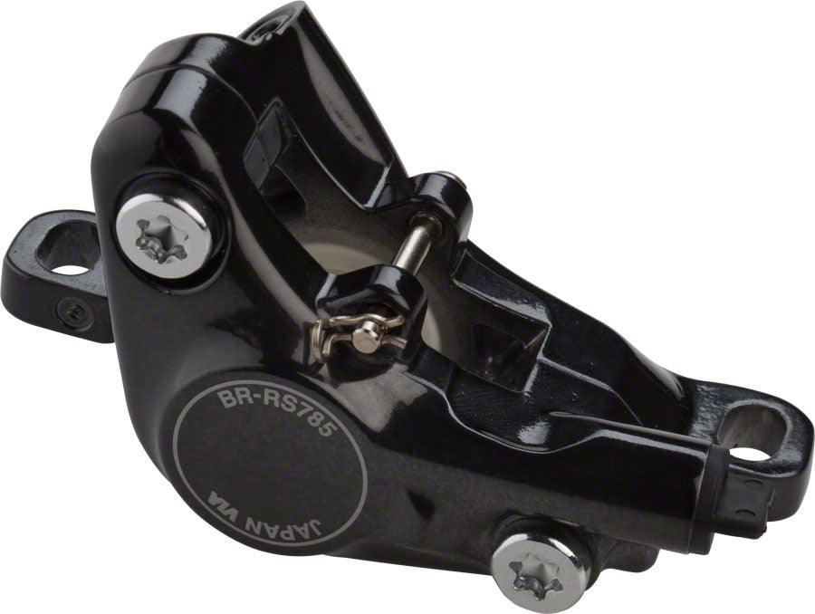Shimano - BR-RS785 Hydraulic Disc Brake Caliper with Resin Pads with Fins, Front or Rear - black