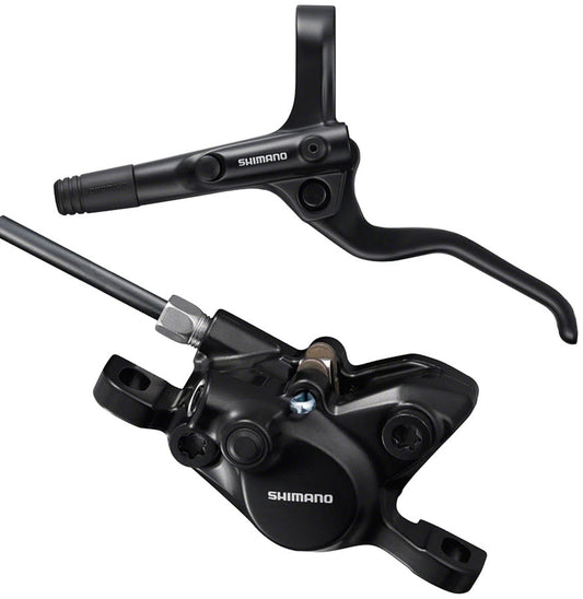 Shimano - BR-MT200 Disc Brake and BL-MT201 Lever - Front, Hydraulic, 2-Piston, Post Mount, Black