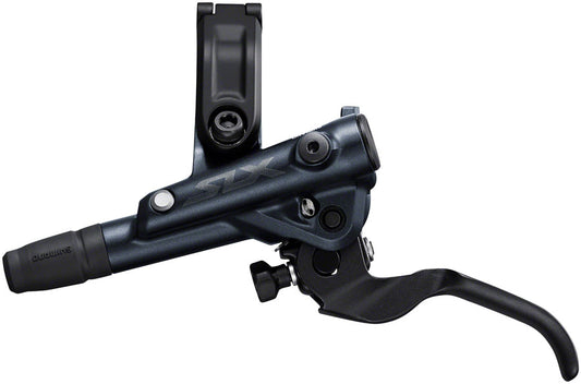 Shimano - SLX BL-M7100/BR-M7120 Disc Brake and Lever - Front, Hydraulic, Post Mount, 4-Piston, Black