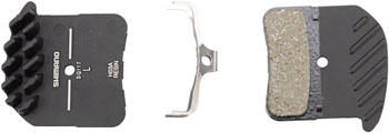 Shimano - H03A-RF Disc Brake Pad and Spring - Resin Compound, Finned Alloy Back Plate, One Pair