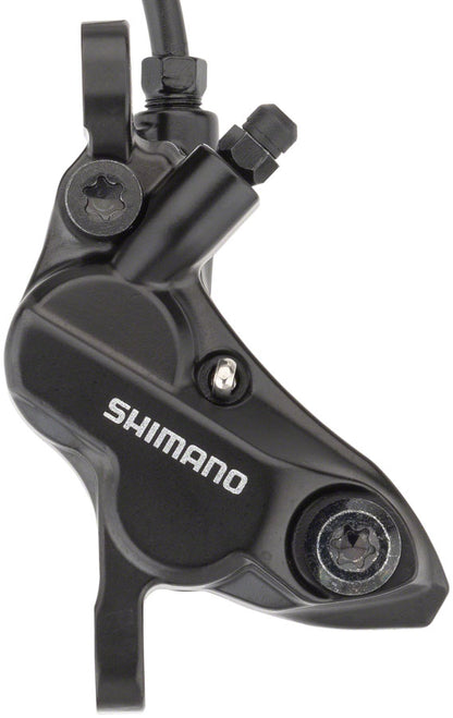 Shimano - Deore BL-MT501/BR-MT520 Disc Brake and Lever - Front, Hydraulic, Post Mount, Black
