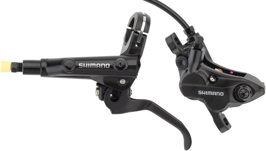 Shimano - Deore BL-MT501/BR-MT520 Disc Brake and Lever - Front, Hydraulic, Post Mount, Black