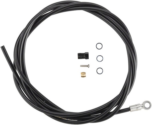 Shimano - SM-BH90-SBM High Pressure Disc Brake Hose Kit - Corrosion-Resistant Banjo, 2000mm, Black