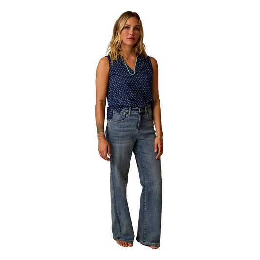 Carve Designs - Audrey Wide Leg - Blue Ridge