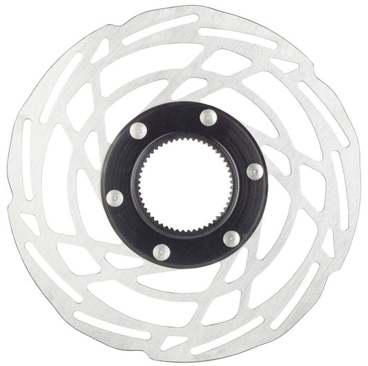 Jagwire - Sport SR1 Disc Brake Rotor - 203mm, Center Lock, Silver