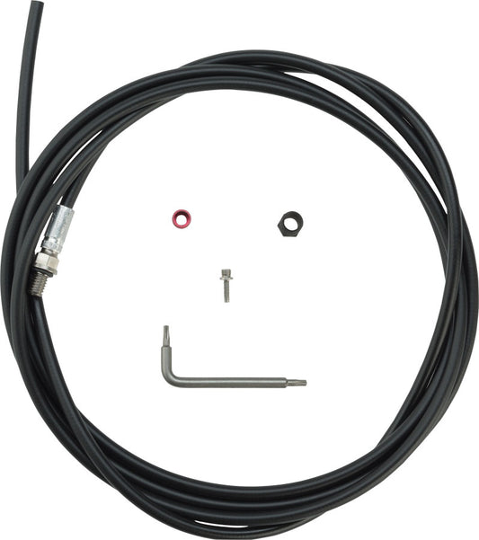 Avid - Elixir Hydraulic Line Kit, Fits Elixir 5, R, CR, X0, CR, Mag, 2012+ XX, Trail, 2 Meters, Black