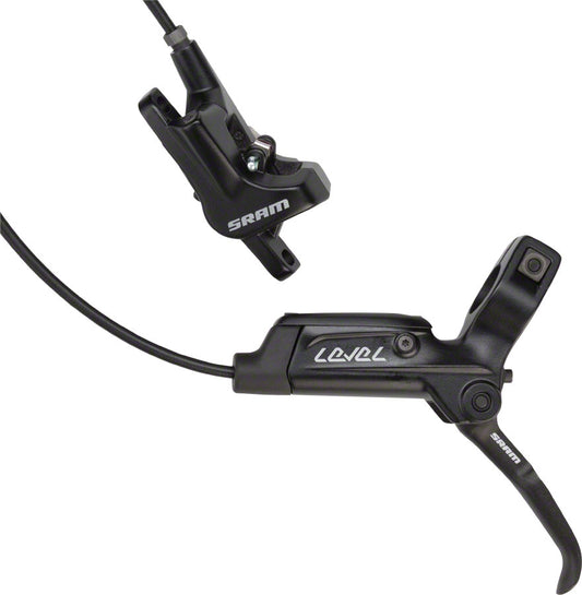 SRAM - Level Disc Brake and Lever - Rear, Hydraulic, Post Mount, Black, A1 1800mm