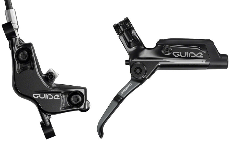 SRAM - Guide T Disc Brake and Lever - Front, Hydraulic, Post Mount, Black, A1