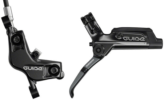 SRAM - Guide T Disc Brake and Lever - Rear, Hydraulic, Post Mount, Black, A1