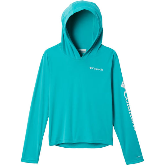 Columbia - Fork Stream Hoodie Kids' - Bright Aqua