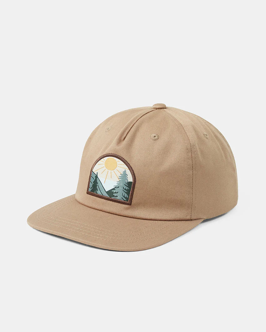 Tentree - Scenic Snapback Hat - Khaki/Green Bay