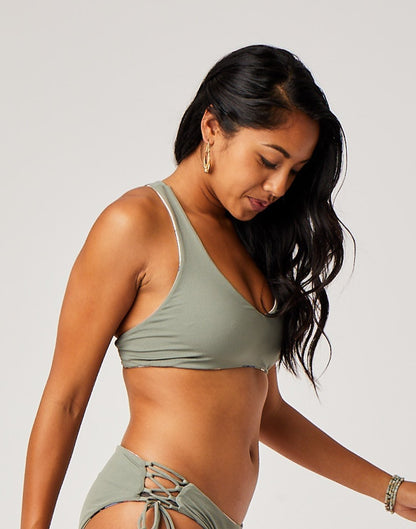 Carve Designs - La Jolla Reversible Top - Women's - Prism/Navy
