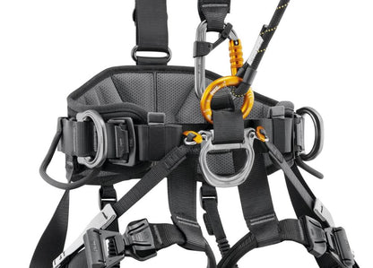 Petzl - Avao Bod Fast Harness - Black/Yellow