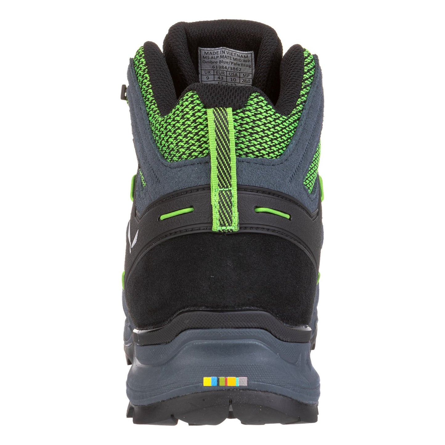 Salewa - Alp Mate Mid WP - Men's - Black Out/Fluo Orange