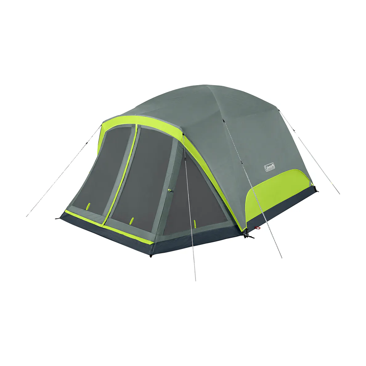 Coleman - Skydome Tent 6P w Screen Room - Rock Grey