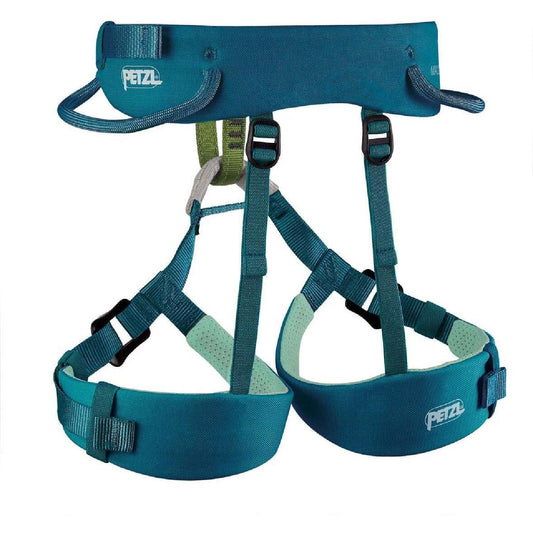 Petzl - Macchu Kids' Harness - Atlantic Blue