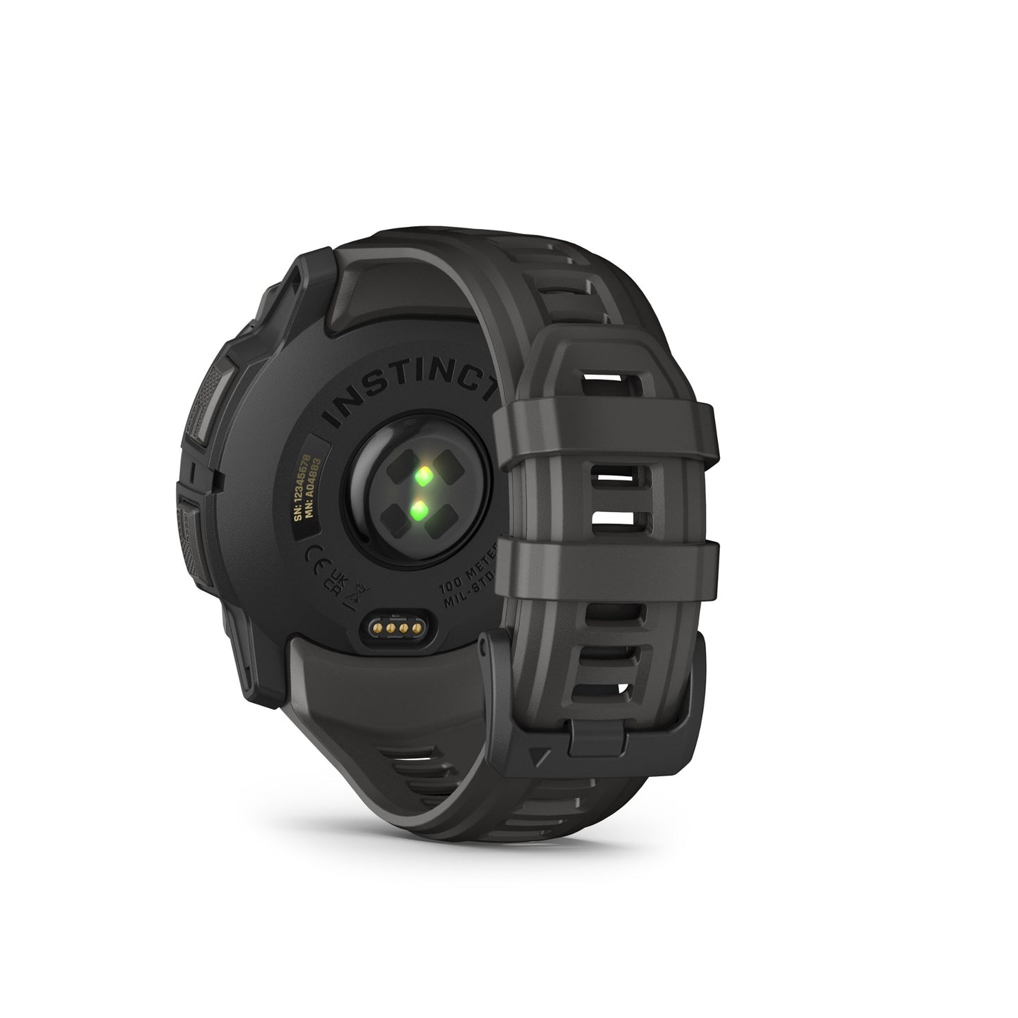 Garmin - Instinct 3 - 50mm AMOLED - Black/Charcoal