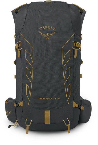 Osprey - Talon Velocity 20 - Men's - Dark Charcoal/Tumbleweed Yellow