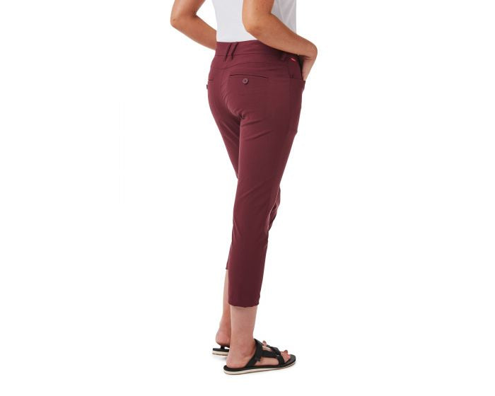Craghoppers - Nosilife Clara Crop Capri - Wildberry