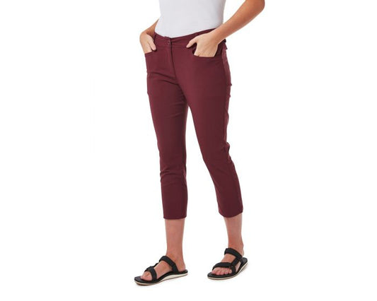 Craghoppers - Nosilife Clara Crop Capri - Wildberry