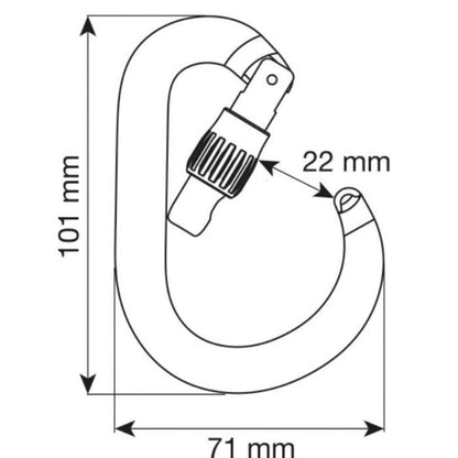 Camp - Nimbus Lock - Gun Metal