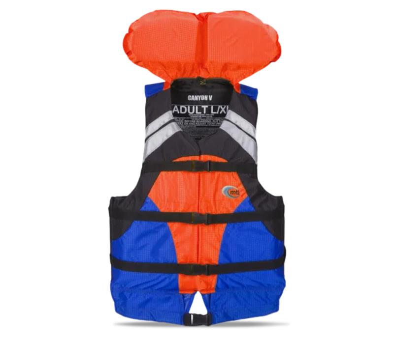 MTI - Canyon V PFD - Blue/Orange