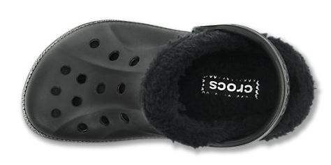 Crocs - Kids Ralen Fuzz Lined Croc - Black/Black