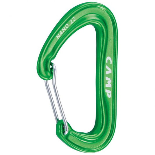 Camp - Nano 22 Carabiner - Green