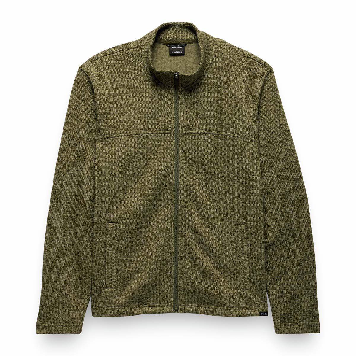 Prana - Two Harbors Full Zip - Cargo Green Heather