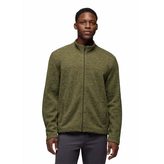 Prana - Two Harbors Full Zip - Cargo Green Heather