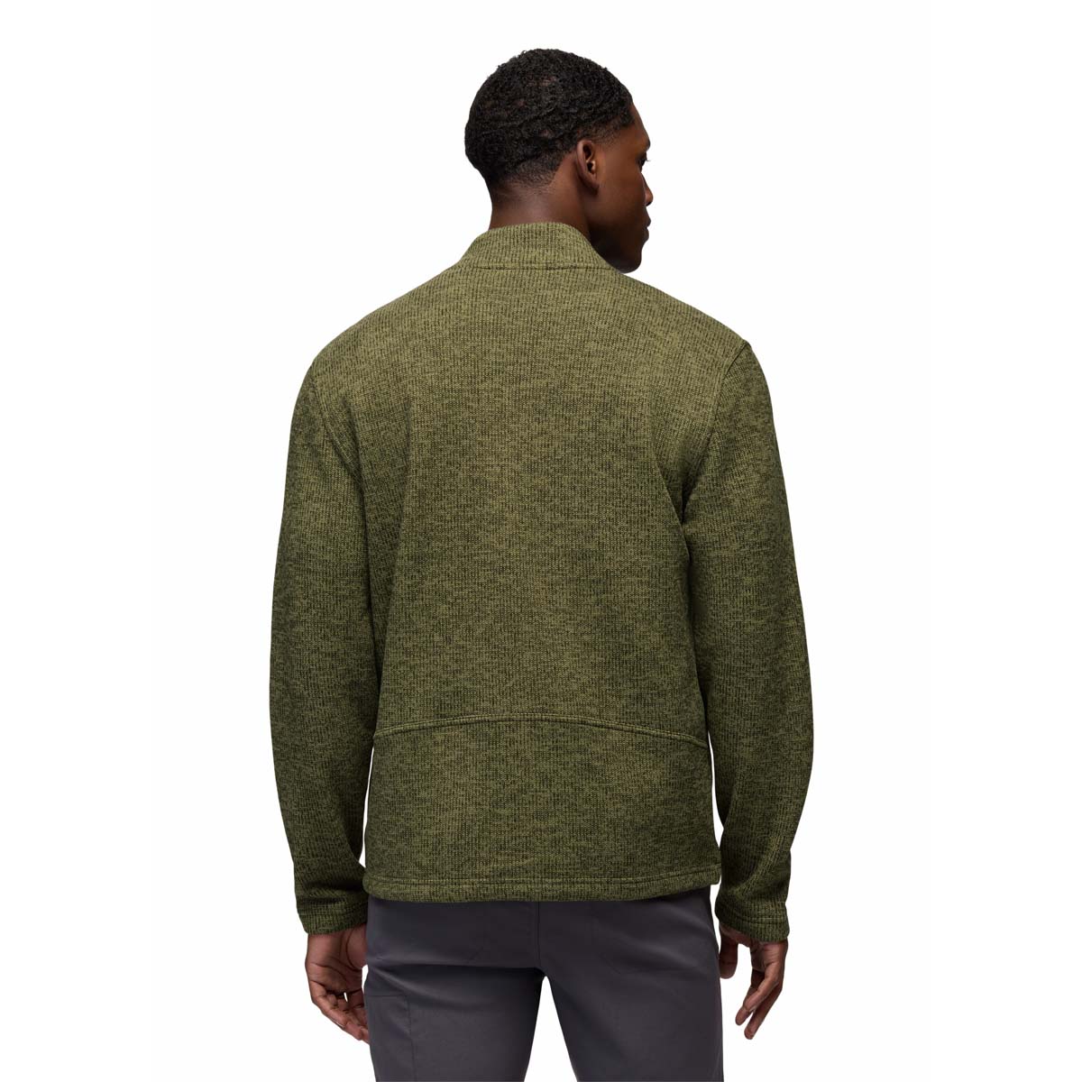 Prana - Two Harbors Full Zip - Cargo Green Heather