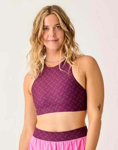 Carve Designs - Sanitas Compression Reversible Top - Women's - Disco/Hot Pink