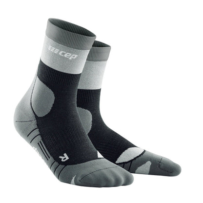 CEP - Hiking Light Merino Mid Cut Socks - Women's - Berry/Grey