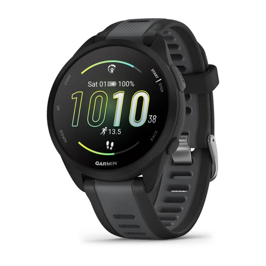 Garmin - Forerunner 165 Music - Mist Gray/Whitestone