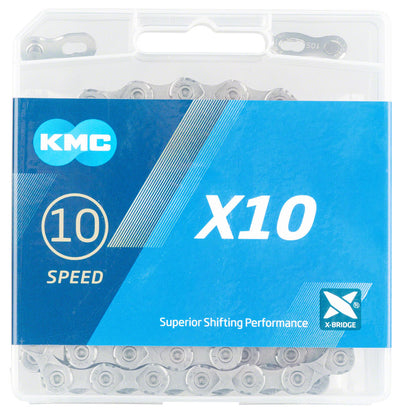 KMC - X10 Chain 10-Speed 116 Link - Gray