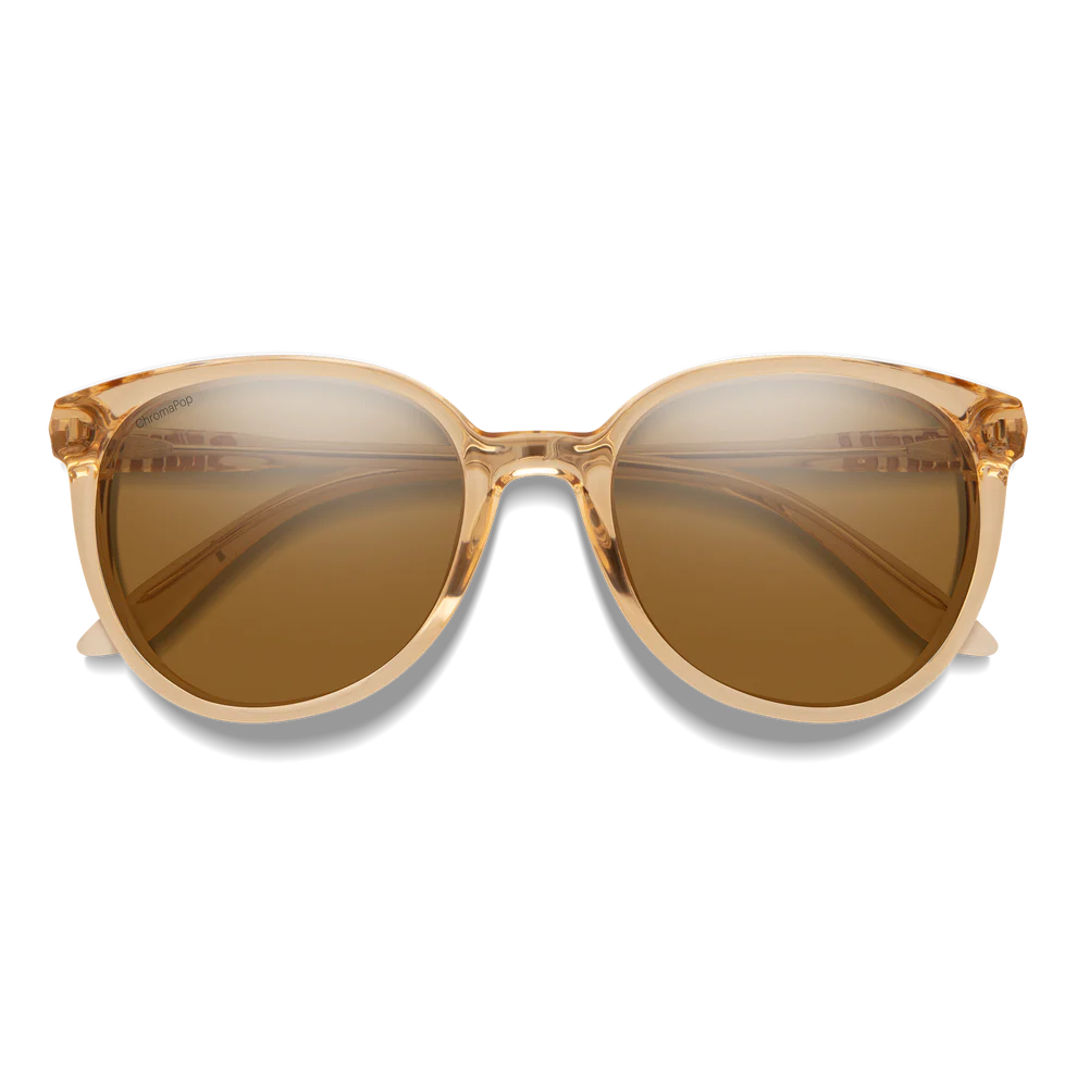 Smith - Cheetah - Champagne Crystal; ChromaPop Polarized Brown