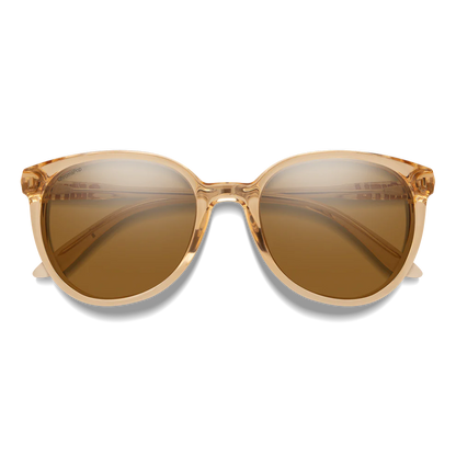 Smith - Cheetah - Champagne Crystal; ChromaPop Polarized Brown