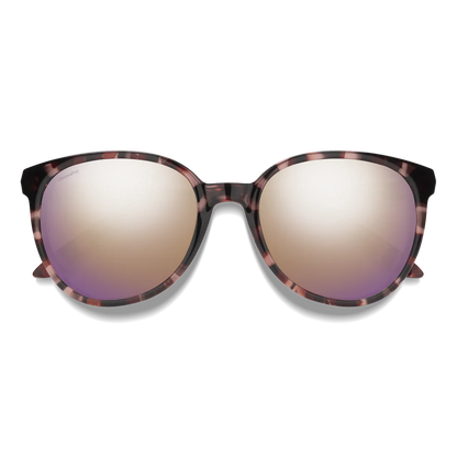 Smith - Cheetah - Rose Tortoise; ChromaPop Polarized Rose Gold Mirror