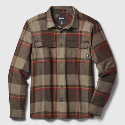 Outdoor Research - Feedback Flannel Twill Shirt - Men's - Chestnut Plaid