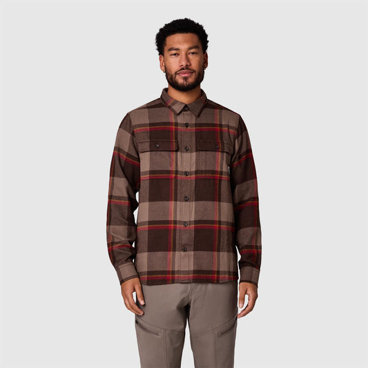 Outdoor Research - Feedback Flannel Twill Shirt - Men's - Chestnut Plaid