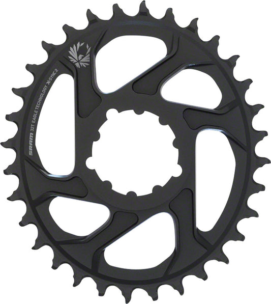 SRAM - X-Sync 2 Eagle Oval Direct Mount Chainring 32T 6mm Offset - Black