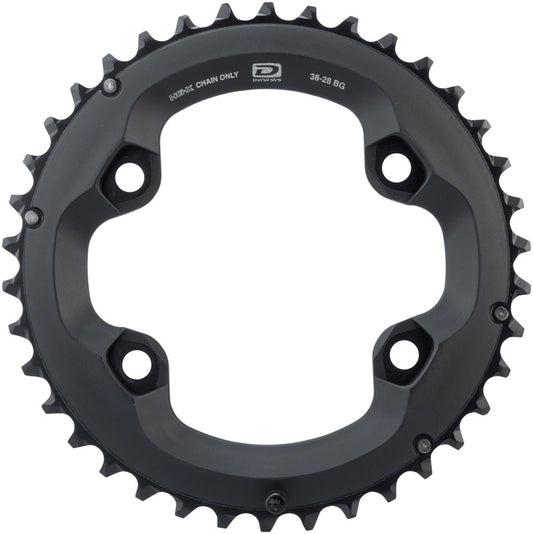 Shimano - Deore FC-M6000 Chainring - 38t, 10-Speed, 96mm Asymmetric BCD