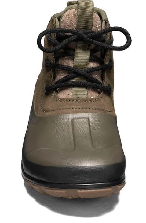 Bogs - Classic Casual Lace Leather - Women's - Dark Green Multi