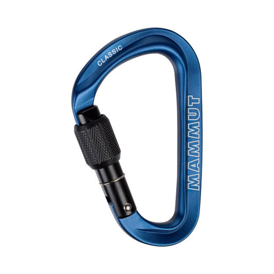 Mammut - Classic HMS Screw Carabiner - Blue