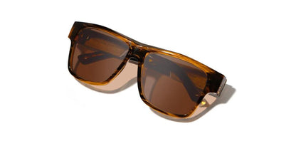Camp Eyewear - Cliff - Tortoise / Walnut; HD Plus Polarized Green Flash