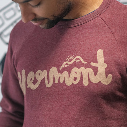 New Duds - Vermont Script Crewneck Sweatshirt