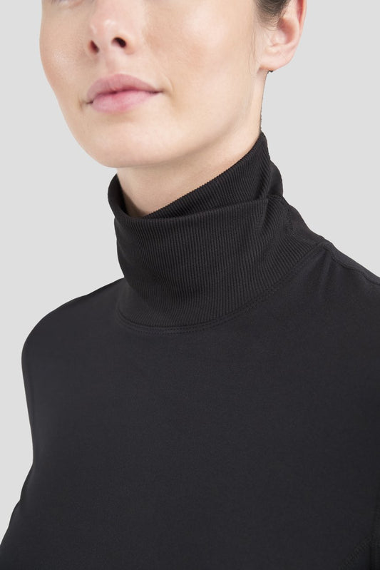 Terramar - Turtleneck - Women's - Dk Grey Melange